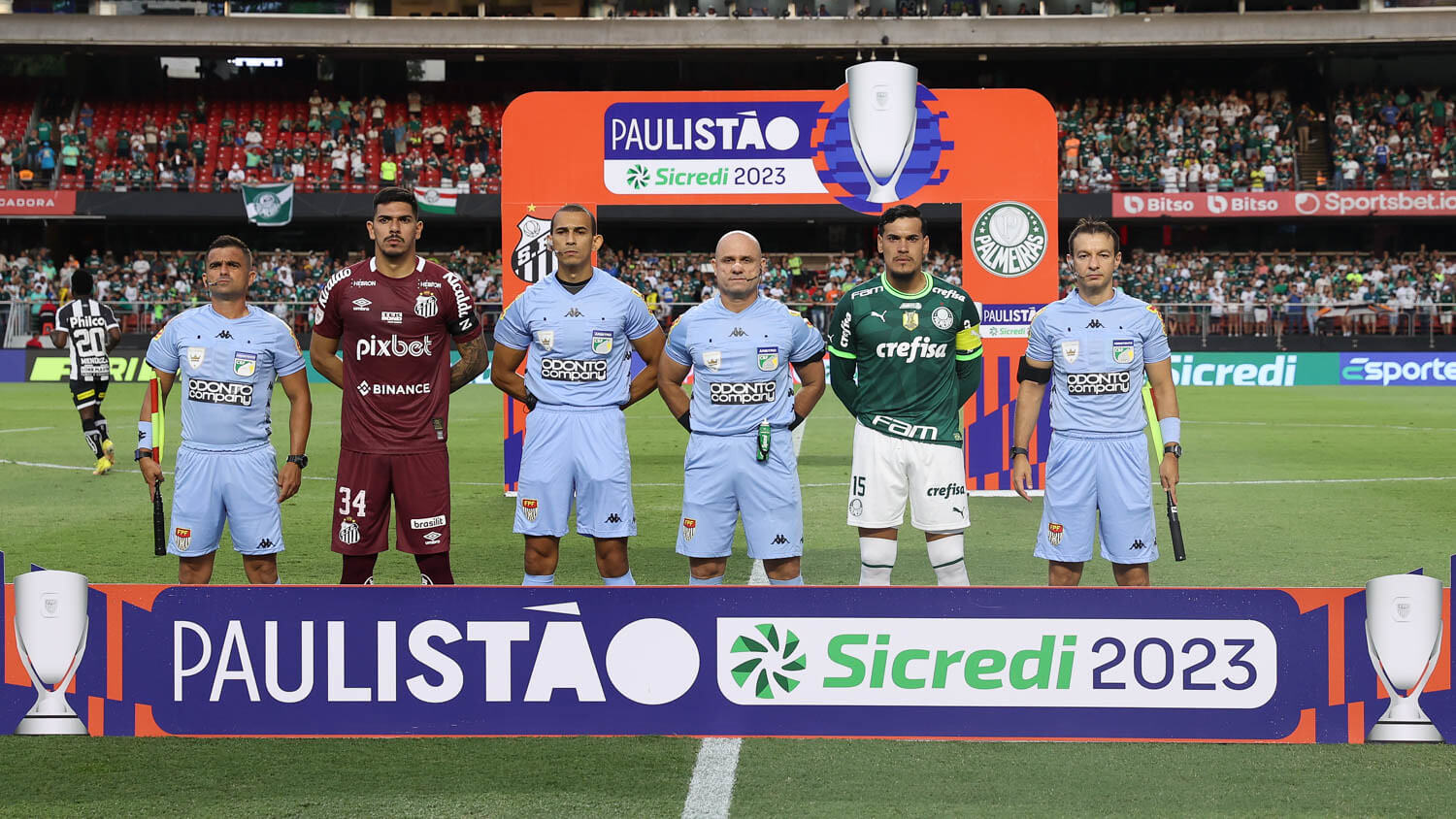 Palmeiras domina o Santos e ganha mais um clássico no Paulistão