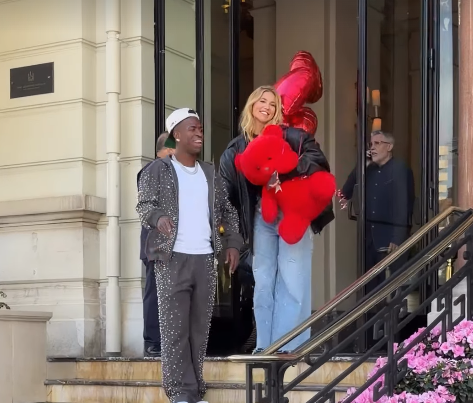 Vini Jr. e Virginia estão em Madri. Foto: Reprodução/ Instagram @virginia