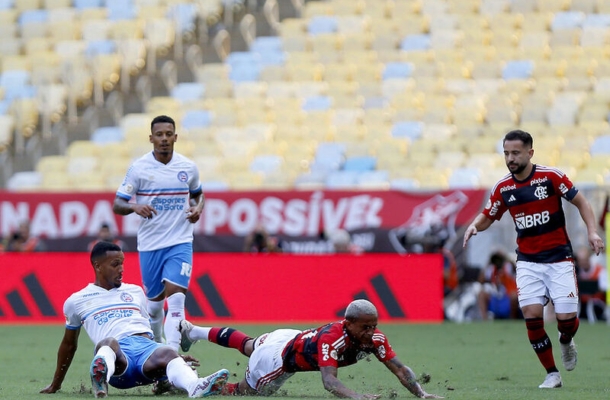 12) Bahia: 7 pontos (Jogos: 6 - 2 vitórias, 1 empate e 3 derrotas: 38% de aproveitamento). - Foto: Felipe Oliveira/EC Bahia