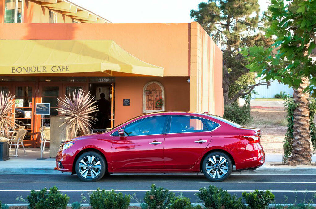 Nissan Sentra. Foto: Divulgação