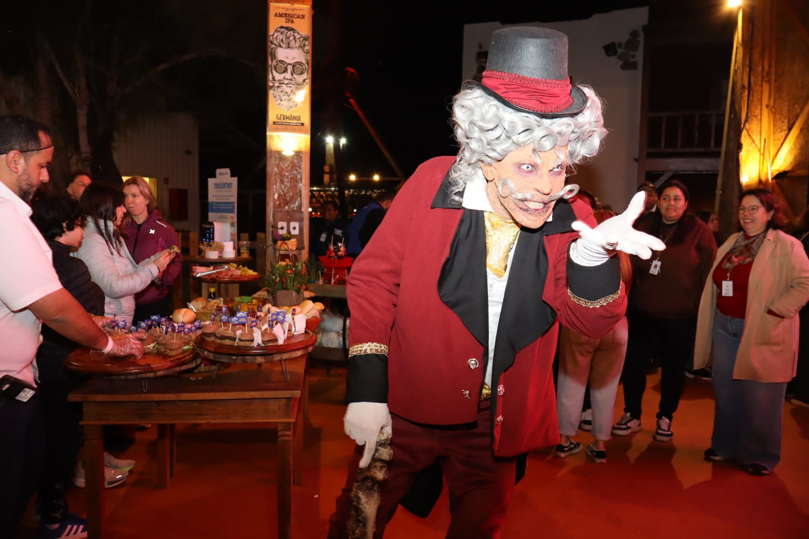 Personagens mais horripilantes do Circo dos Horrores no Hopi Hari. Foto: Pedro H. Lopes