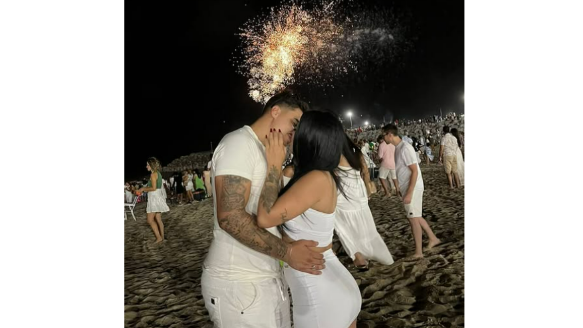 Pedro e Rayane. Foto: Reprodução/Instagram/@ray_luiza_