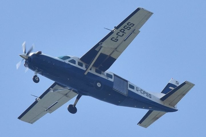O modelo do avião era o Cessna Grand Caravan, com capacidade para 14 pessoas.