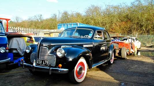 Buick Super 50 Sedan 1940. Foto: Reprodução