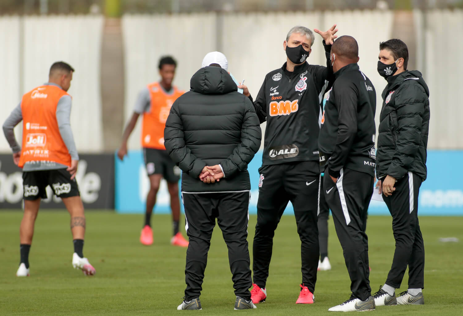 Corinthians faz mais um treino. Foto: Instagram