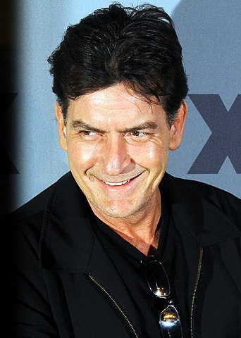 Charlie Sheen - O ator americano também só consegue ficar calmo se o ambiente estiver perfeitamente organizado. Tudo tem que estar no lugar certo.  Reprodução: Flipar