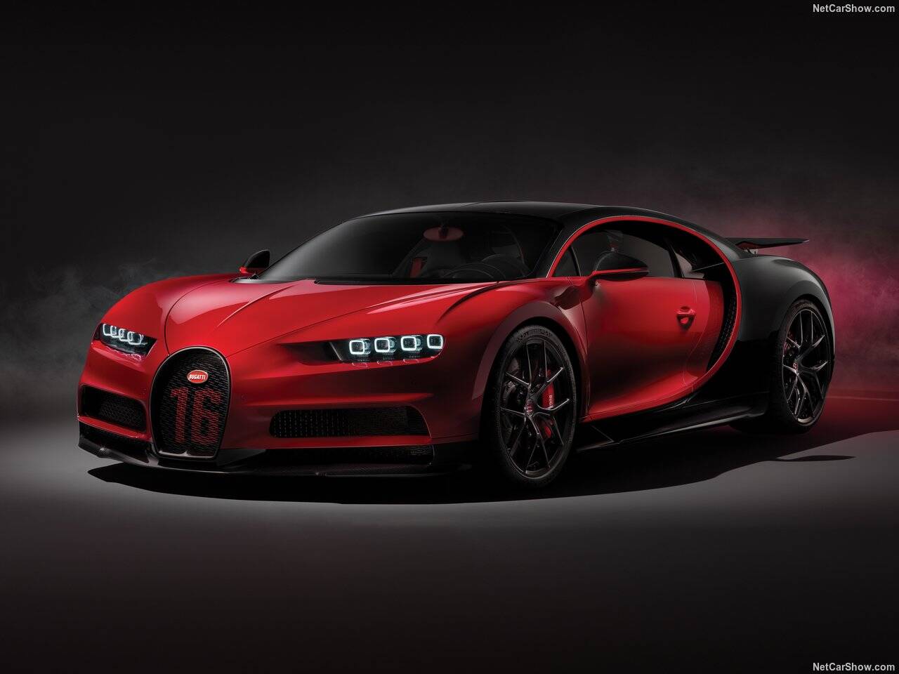 Bugatti Chiron Sport: O ditado das corridas "de grama em grama se chegam aos quilos" nunca foi levado tão a sério Divulgação