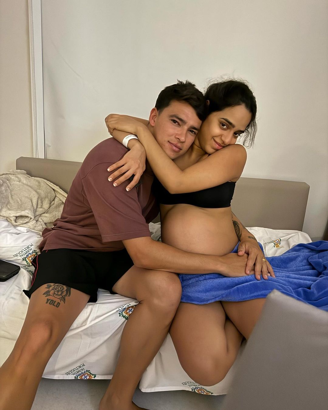 Mirella Santos posta registros de horas antes do parto da primeira filha, Luna Reprodução/Instagram - 08.02.2024