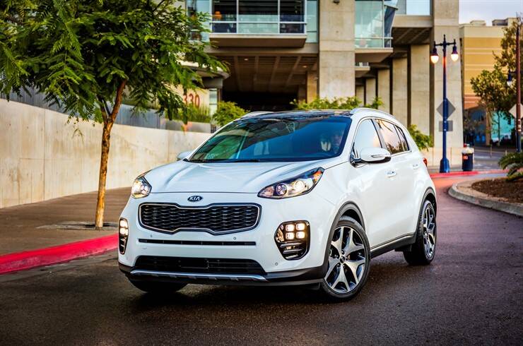 Kia Sportage 2017. Foto: Divulgação/Kia