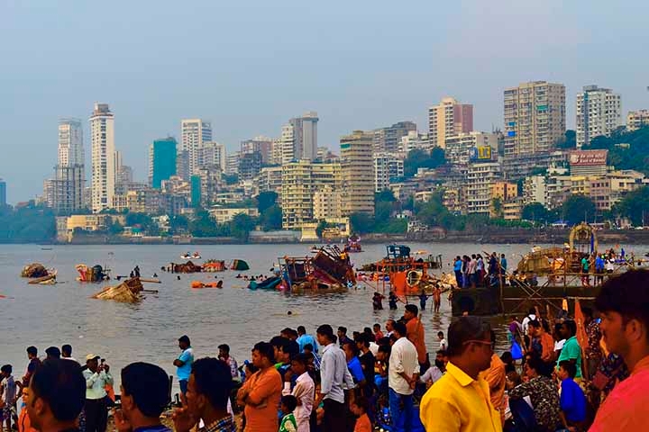 A cosmopolita Mumbai (antiga Bombaim) sofre com a má qualidade do ar que afeta boa parte das grandes cidades indianas - problema crônico dos países dessa região da Ásia.
 Reprodução: Flipar