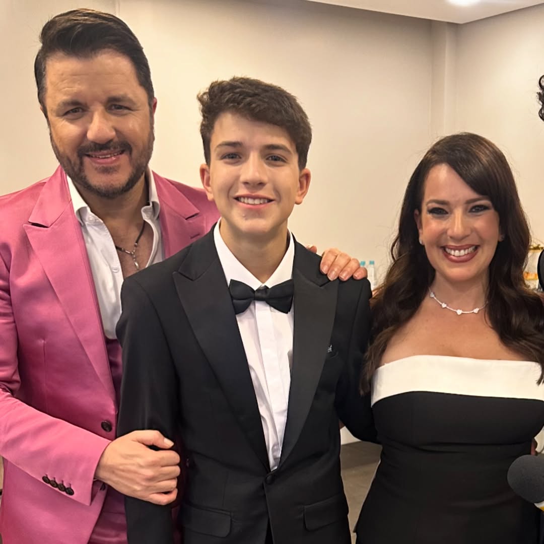 Maurício Manieri, Iza Stein e Marco em evento de luxo. Foto: Reprodução/ Instagram @mauriciomanieri