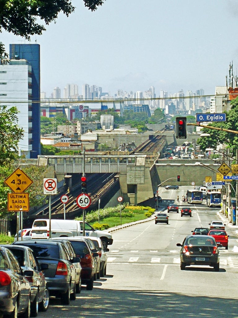 4 - Avenida Cruzeiro do Sul (Santana, zona norte) - 1.361 ocorrências. 