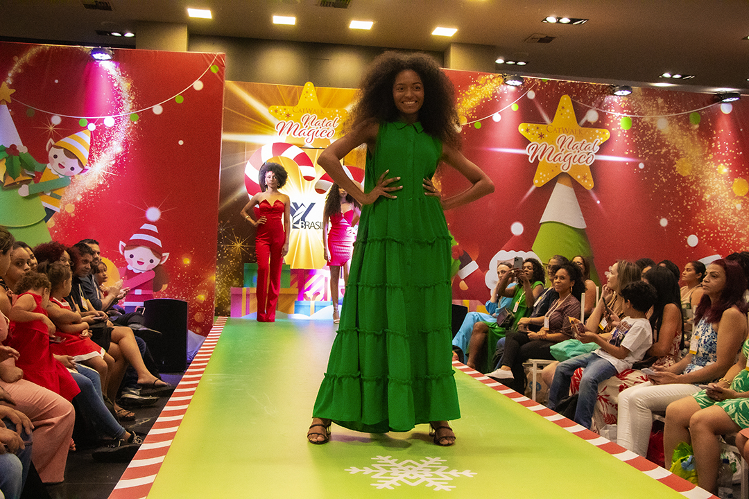 Neste final de semana aconteceu a edição “Natal Mágico” do Catwalk Brasil, o evento promovido pelo Grupo YBrasil, em parceria com a Escola de Modelo, que contou com a par. Foto: Jorge Luiz Garcia