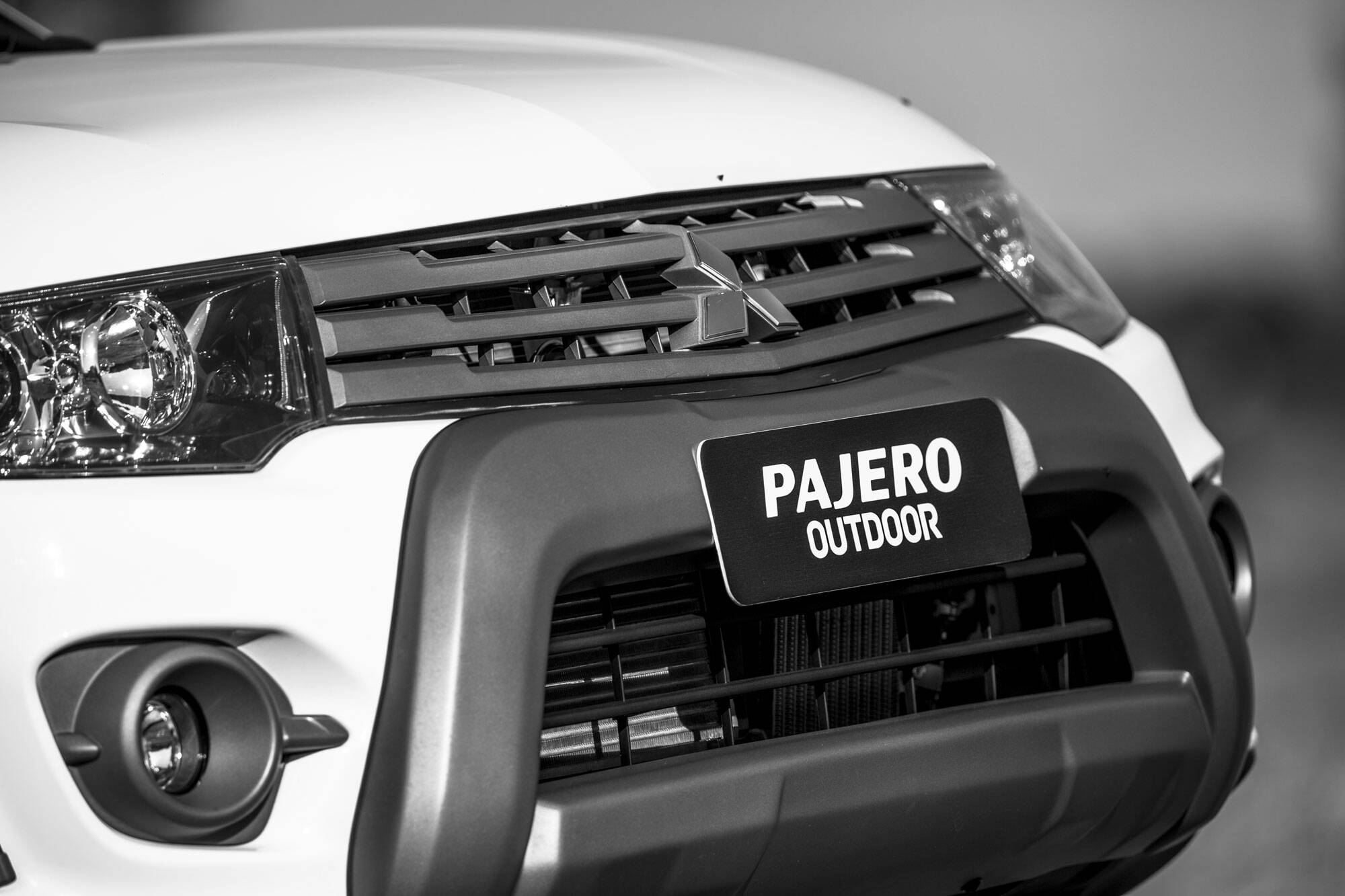 Mitsubishi Pajero Outdoor. Foto: Divulgação/Mitsubishi