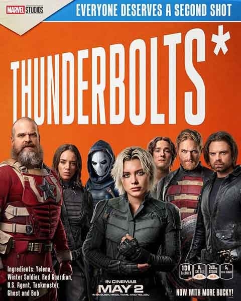 Em “Thunderbolts*”, da Marvel, o ator volta a interpretar o anti-herói Guardião Vermelho, personagem que já havia feito em “Viúva Negra”. 

 Reprodução: Flipar