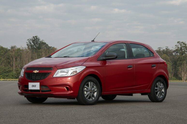 1 - Chevrolet Onix - 14.300 unidades. Foto: Divulgação