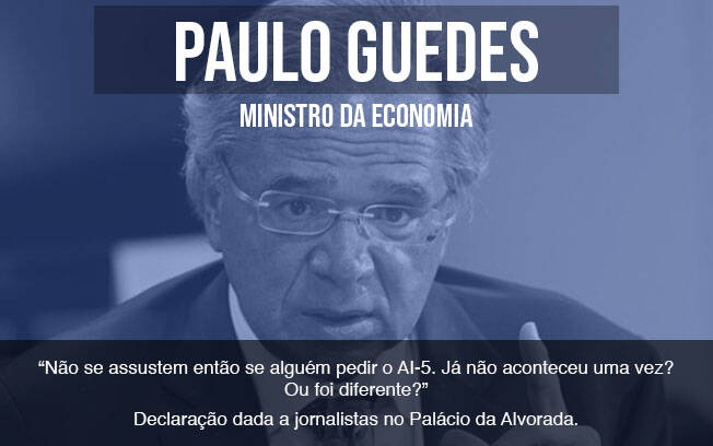 6 vezes em que nomes ligados a Bolsonaro fizeram referência à ditadura. Foto: Agência Brasil