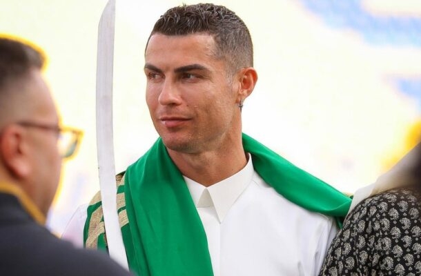 Cristiano Ronaldo, de 38 anos, transferiu-se para o Al-Nasr, da Arábia Saudita, no início de 2023. Ele estava no Manchester United, clube em que teve duas passagens - Foto: Divulgação/Al-Nassr Club