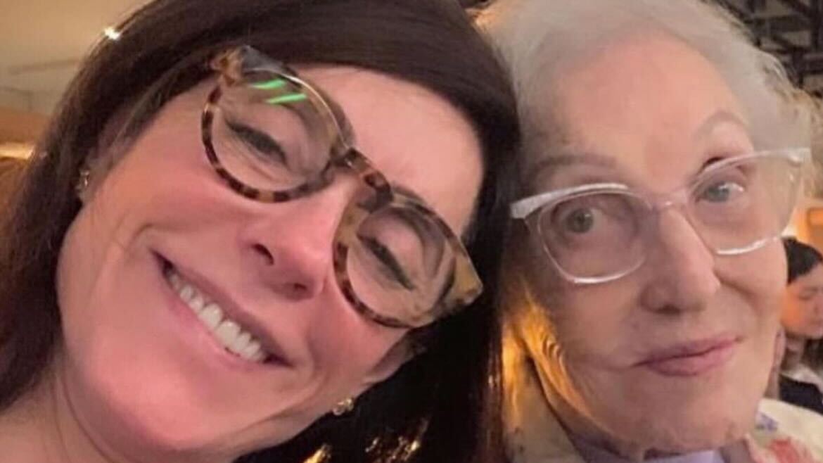 Christiane Torloni e a mãe, Monah Delacy Reprodução Instagram - 22.3.2024