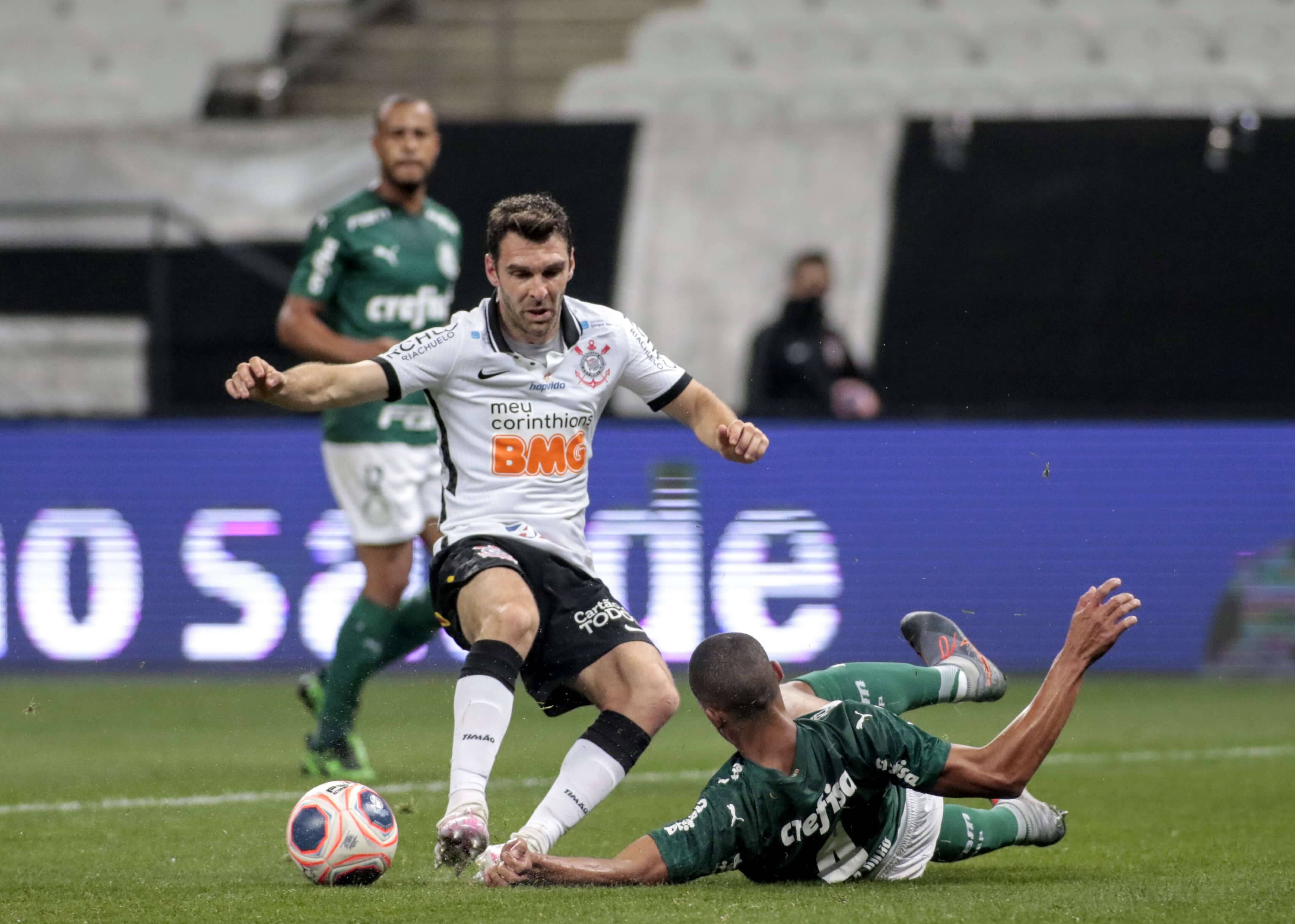 Corinthians e Palmeiras. Foto: Rodrigo Coca/Agência Corinthians