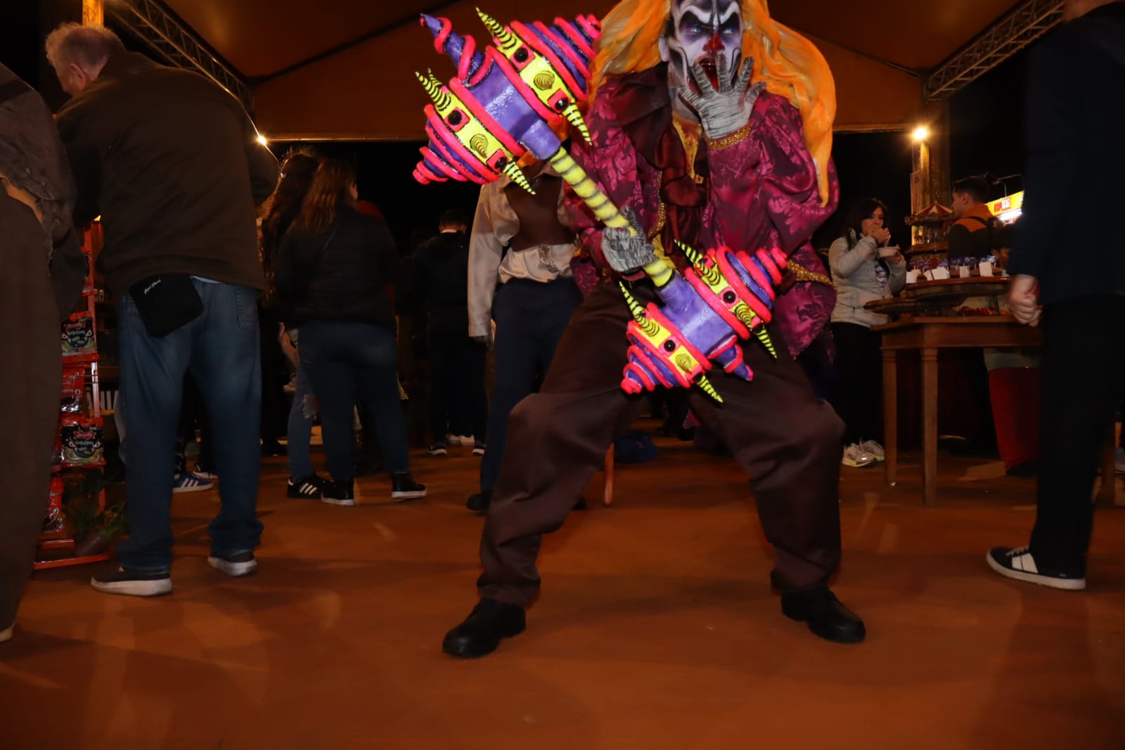 Personagens mais horripilantes do Circo dos Horrores no Hopi Hari. Foto: Pedro H. Lopes