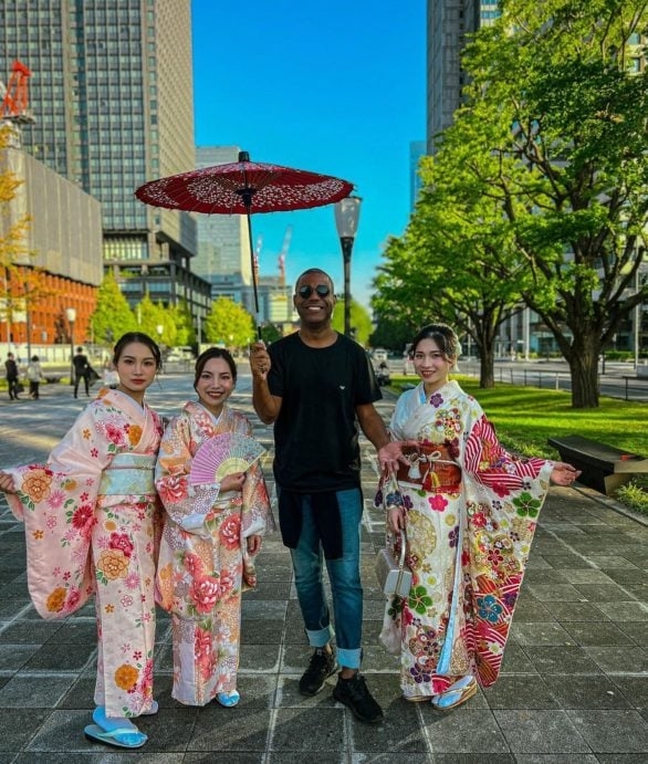 Para ele, a Ásia foi o continente mais marcante. O brasileiro disse que Japão, Tailândia e Vietnã são os lugares que mais gostaria de retornar no futuro.  Reprodução: Flipar