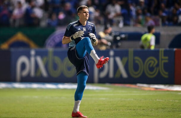 RAFAEL CABRAL - Apesar do placar, nada pôde fazer para evitar os gols - Nota 6,0 -  Foto: Thomás Santos/STAFF IMAGES