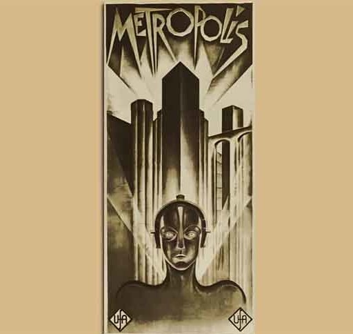1) Pôster de “Metrópolis” (1927) Reprodução: Flipar