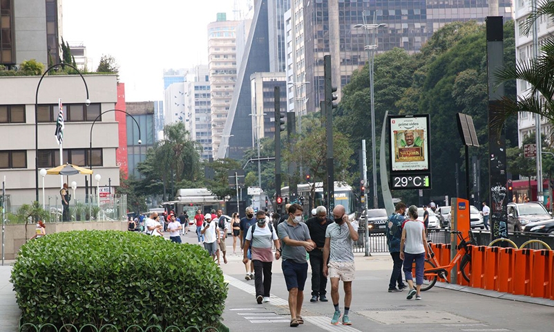 1 - Avenida Paulista - 2.668 ocorrências. 