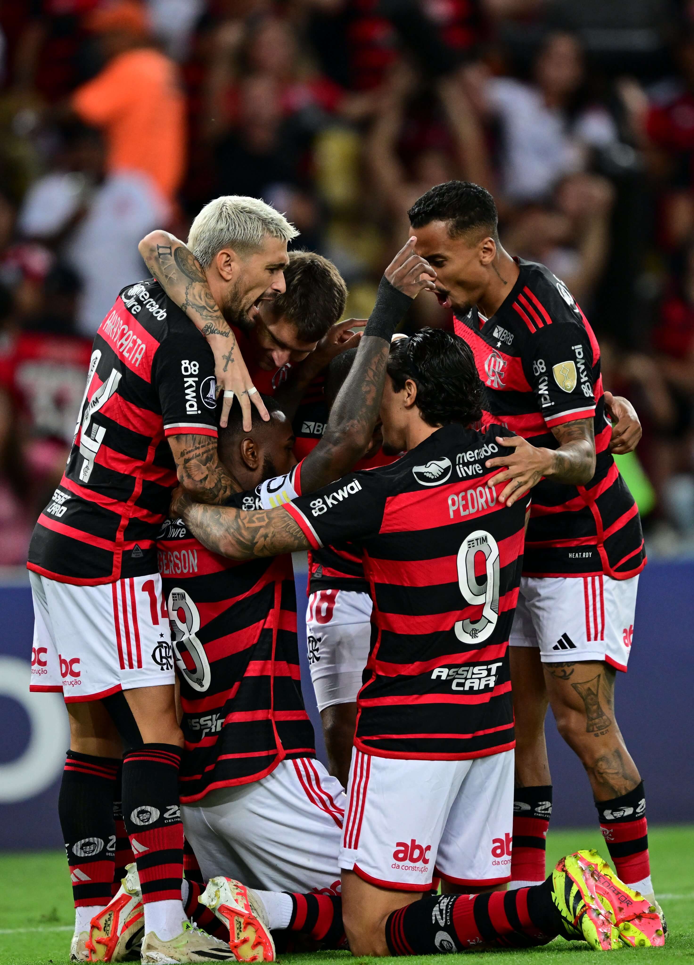 Flamengo x Bolívar Reprodução/X