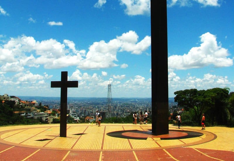 Praça do Papa em BH. Foto: Site Praça do Papa/Reprodução