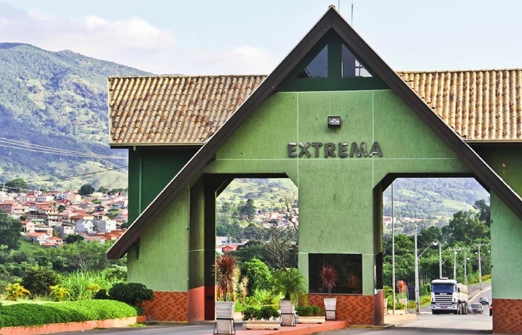 Extrema (MG): Com uma população de um pouco mais de 53 mil habitantes, o município de Extrema fica localizado a 492 km de Belo Horizonte. Reprodução: Flipar