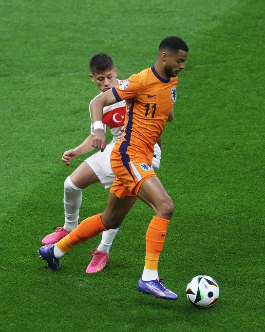 Holanda x Turquia (Foto: X/Uefa Euro 2024)