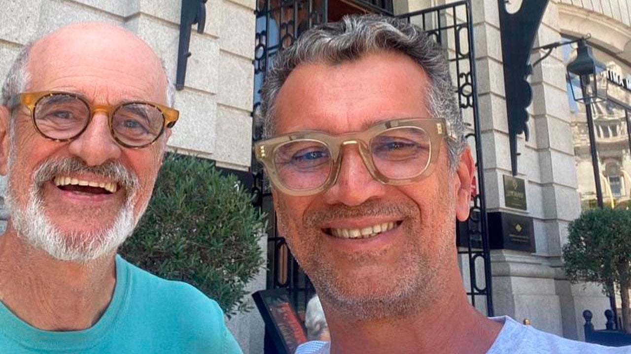 Marcos Caruso e o marido, Marcos Paiva, aproveitam uma viagem a Portugal. Foto: Reprodução/Instagram 13.07.2023