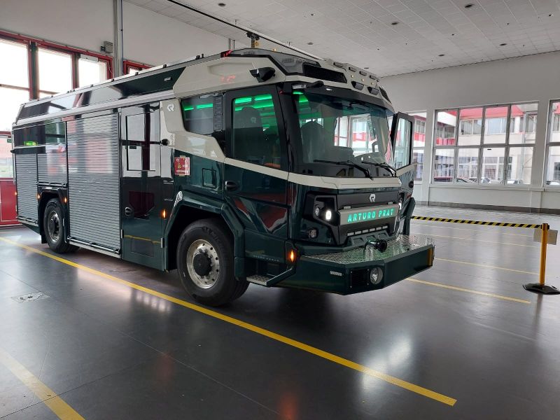 Rosenbauer RTX Reprodução/Bomberos Chile