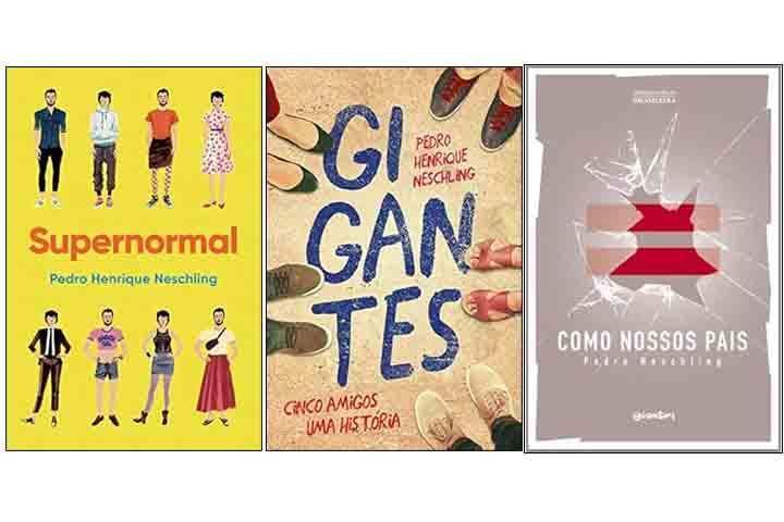 Três anos depois, estreou na literatura com o romance “Gigantes”, publicado pela Editora Paralela, selo da Companhia das Letras. A obra retrata a trajetória de cinco amigos ao longo de uma década. Em 2018, lançou seu segundo livro, “Supernormal”, reafirmando sua versatilidade como escritor.
 Reprodução: Flipar