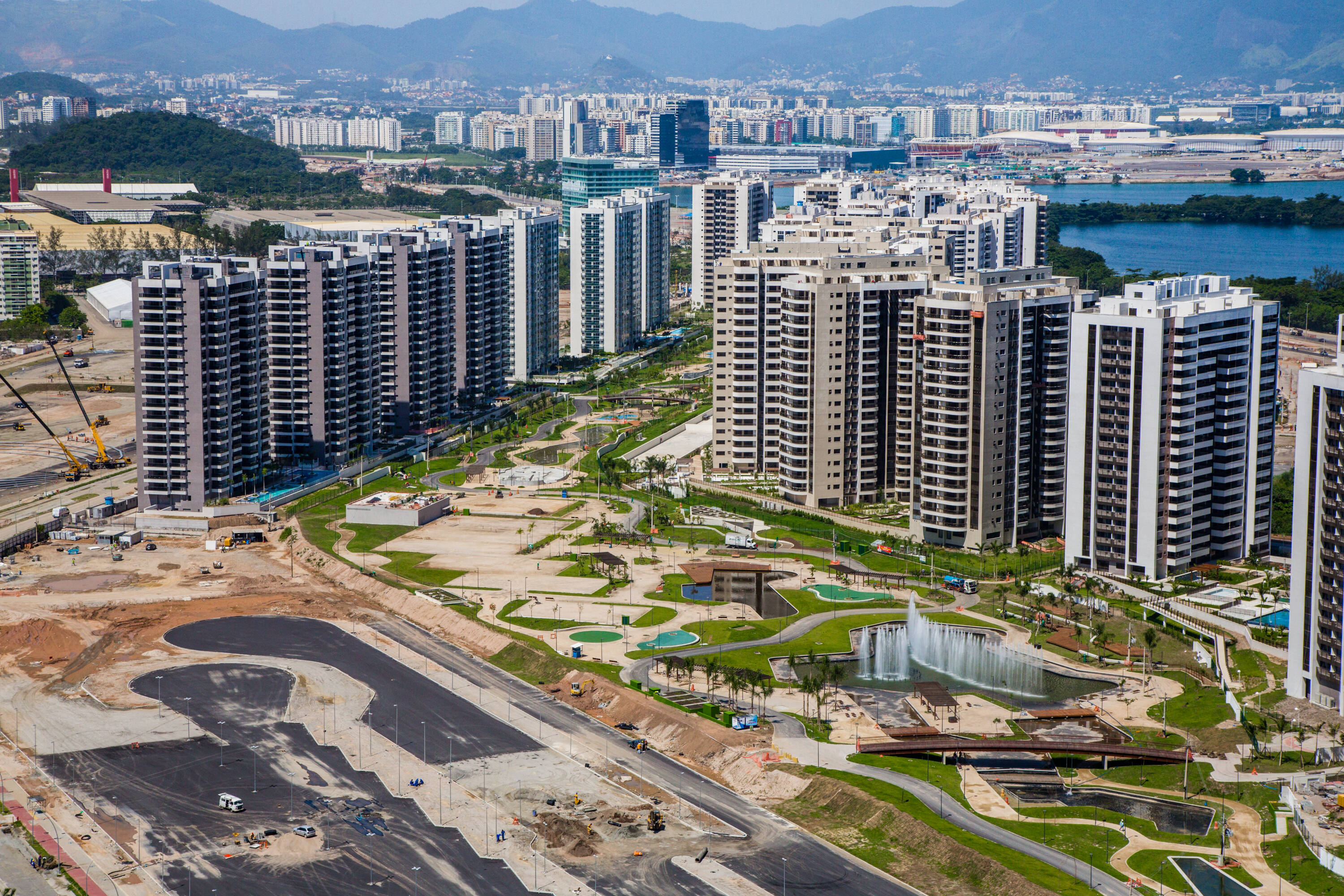 Vila dos Atletas, na Barra da Tijuca. Foto: André Motta/Brasil2016.gov.br