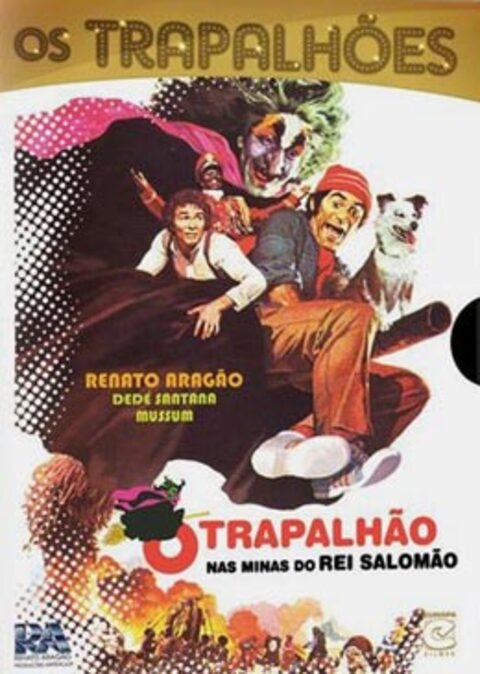 Entre as produções mais bem sucedidas do grupo nas telonas estão “O Trapalhão nas Minas do Rei Salomão” (1977), “Os Saltimbancos Trapalhões” (1981) e “Os Trapalhões na Guerra dos Planetas” (1981), todos com mais de 5 milhões de espectadores.
 Reprodução: Flipar