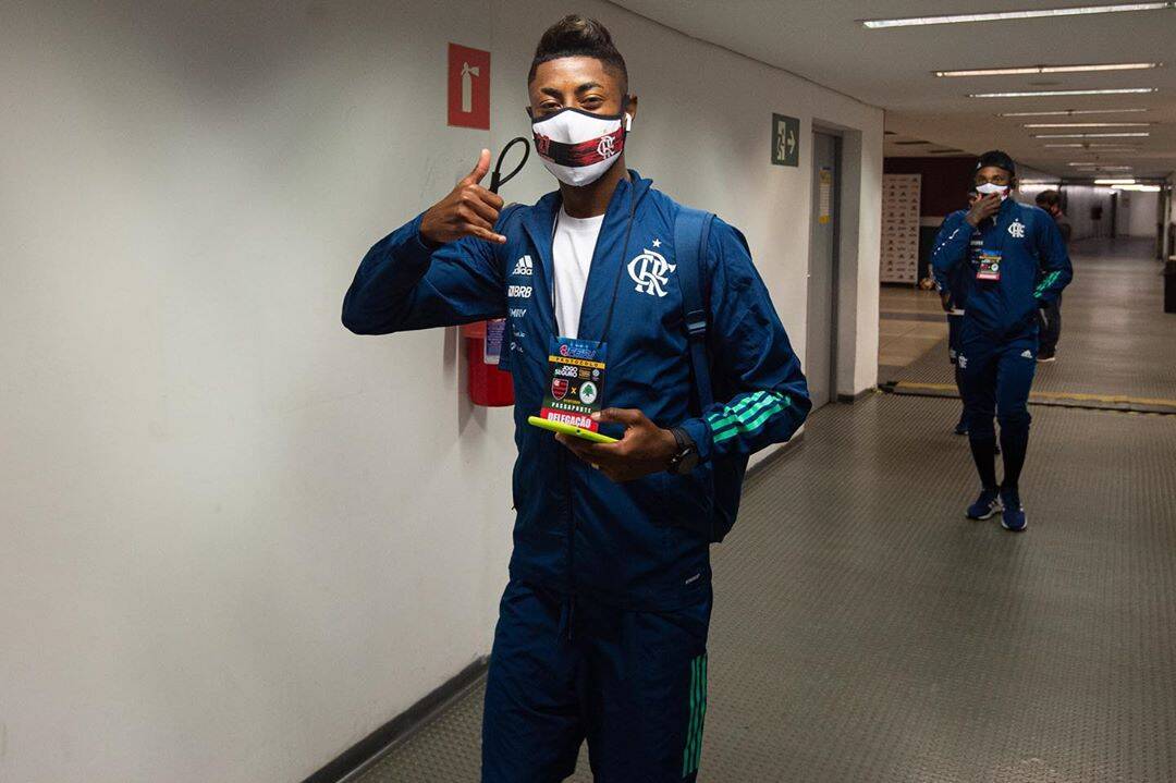 Pré-jogo do Flamengo. Foto: Instagram