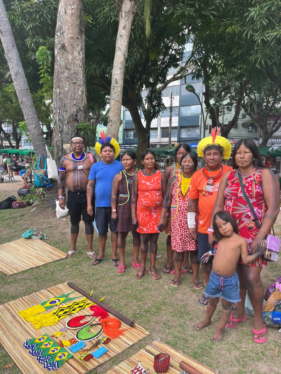 Banquetaço marca 7º dia da COP30 . Foto: Michelle Valente/enviada especial do iG à COP30
