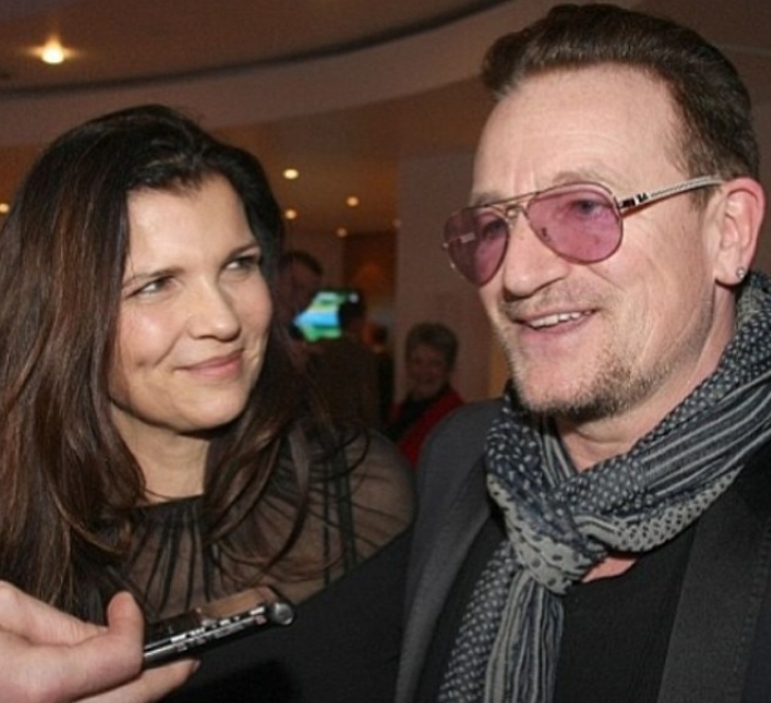 Bono Vox e Ali Hewson - Desde 1982. 