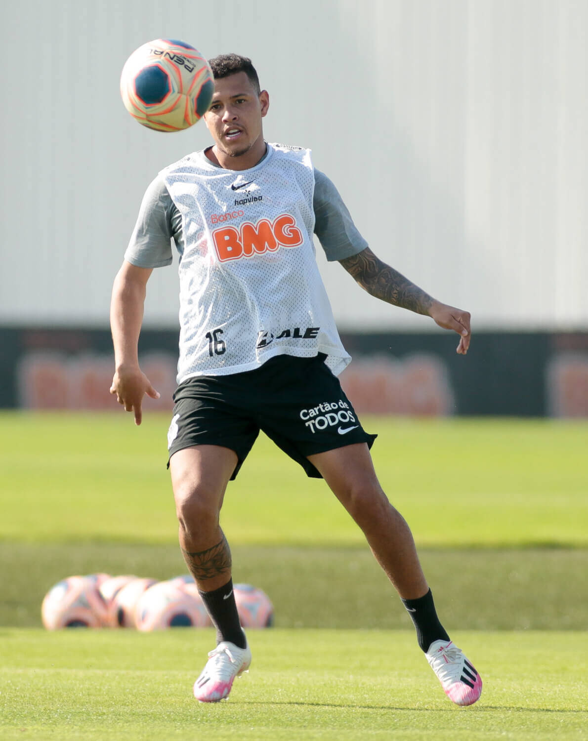 Corinthians treina forte. Foto: Rodrigo Coca/Agência Corinthians