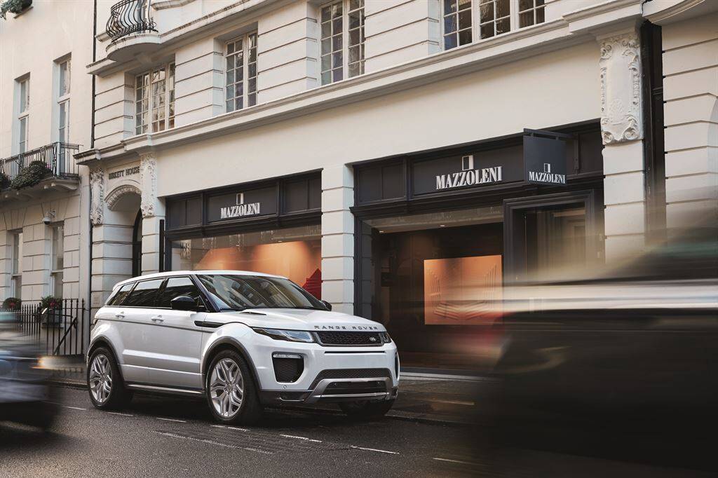 Land Rover Range Rover Evoque. Foto: Divulgação