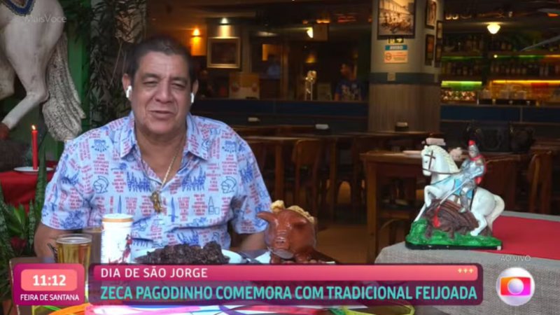 Momentos impagáveis de Zeca Pagodinho Reprodução