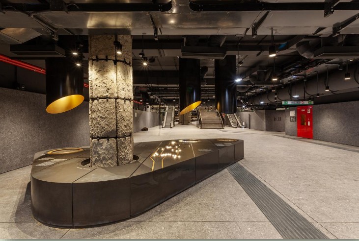 Estação de Metrô - Roma. Foto: Divulgação / Roma Metropolitane