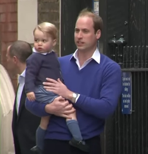 2º- Príncipe George de Gales: Filho mais velho do Príncipe William e segundo na linha de sucessão. Reprodução: Flipar