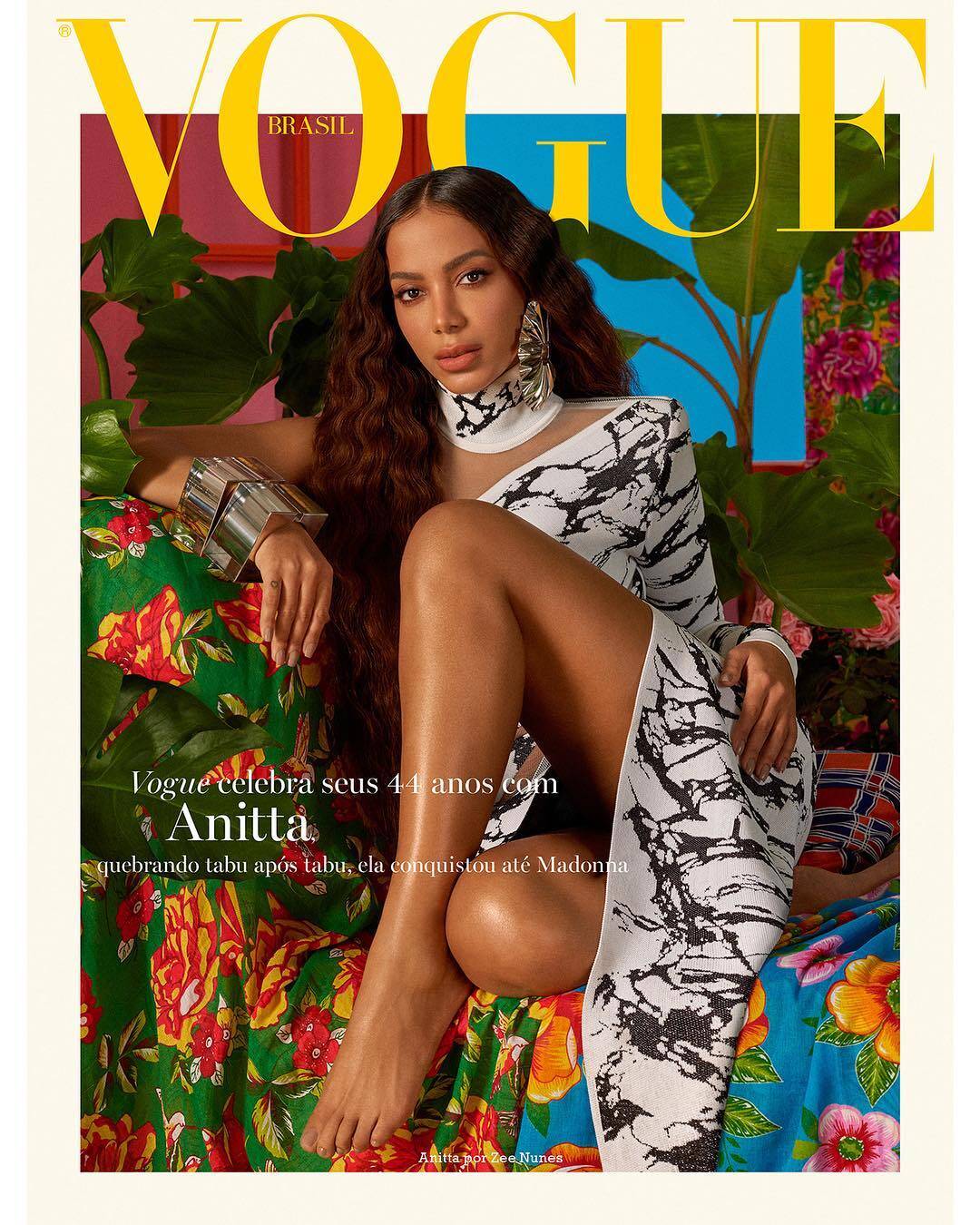 Sabrina Sato, Anitta e Lellê são capas da Vogue Brasil na edição de maio. Foto: Reprodução/ Instagram/ Vogue