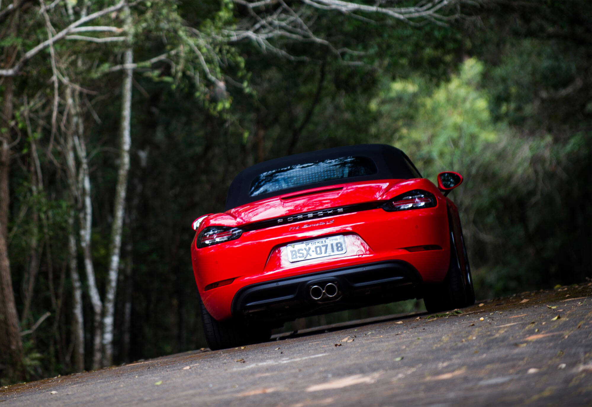 Porsche 718 Boxster S. Foto: Divulgação