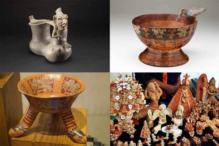 Oaxaca, México - Produz uma cerâmica única produzida a partir de argila local e caracterizada pela cor escura. O material se chama Barro Preto de Oaxaca. A técnica de modelagem e queima é tradicional e passou de geração em geração, tornando-se um ícone da cultura mexicana.
 Reprodução: Flipar