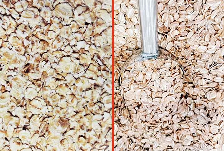 Aveia e centeio - Ambos são ricos em vitaminas do complexo B e vitamina E. Podem ser usados, inclusive, com frutas ou no preparo de vitaminas.  Reprodução: Flipar